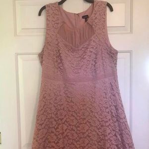 Torrid blush pink dress